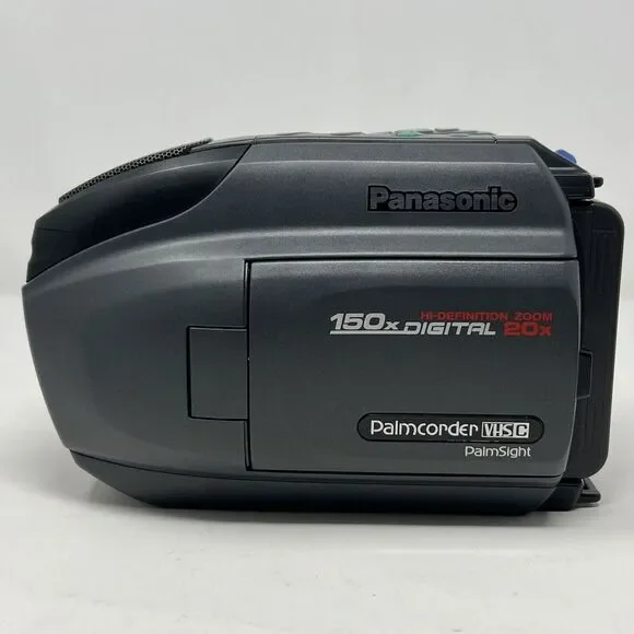 Panasonic PV-L501D Palmcorder Palmsight VHS-C Camcorder Video‎ Camera w/ Extras - Picture 7 of 16
